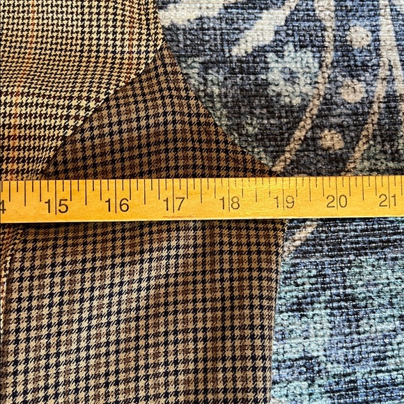 Tracy Evans Vintage Patchwork Plaid Vest.  Size Large. - Picture 8 of 10